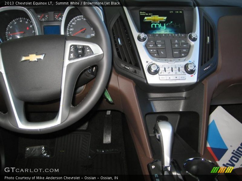 Summit White / Brownstone/Jet Black 2013 Chevrolet Equinox LT