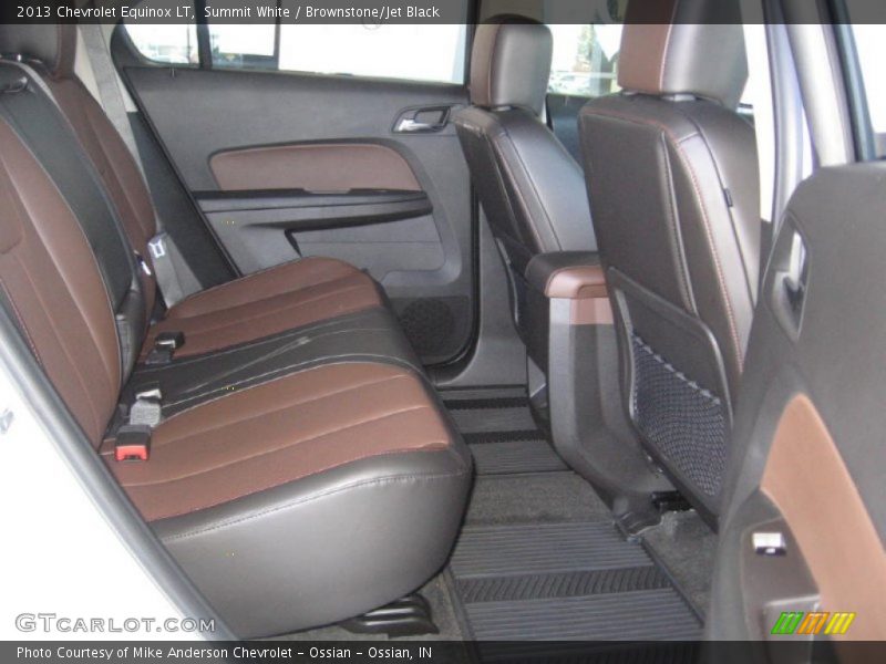 Rear Seat of 2013 Equinox LT
