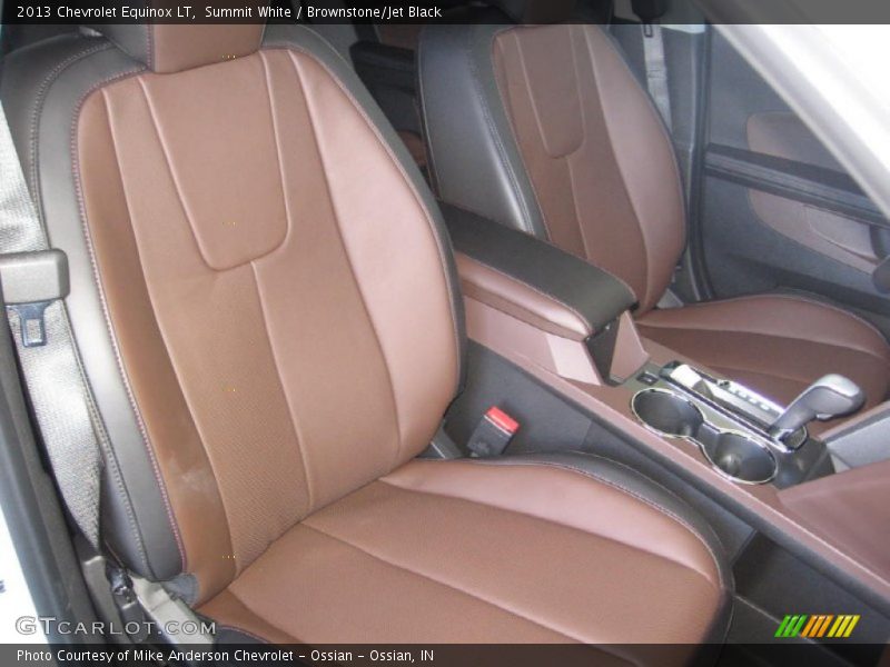 Front Seat of 2013 Equinox LT