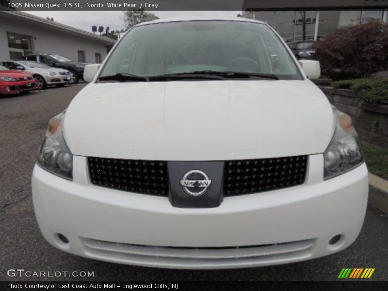 Nordic White Pearl / Gray 2005 Nissan Quest 3.5 SL