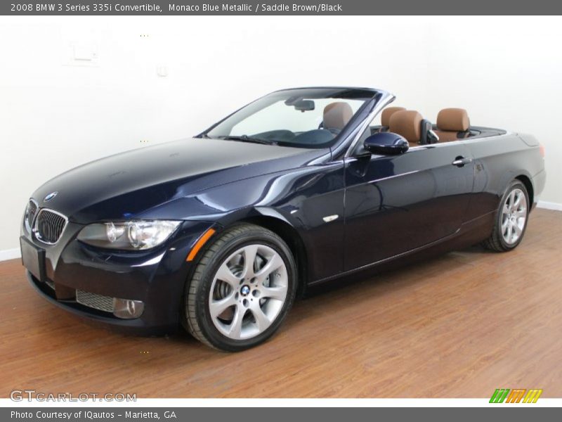 Front 3/4 View of 2008 3 Series 335i Convertible