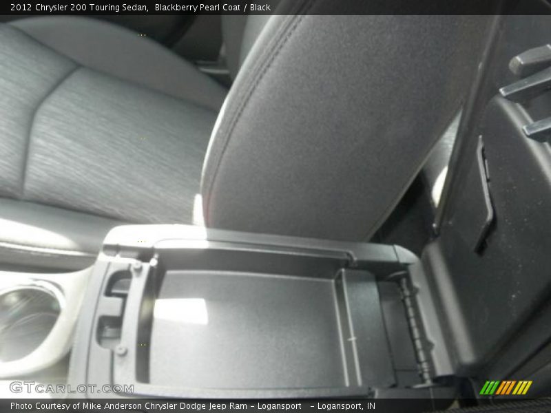 Blackberry Pearl Coat / Black 2012 Chrysler 200 Touring Sedan
