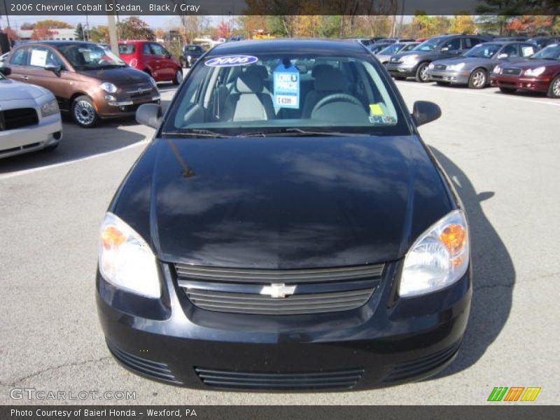 Black / Gray 2006 Chevrolet Cobalt LS Sedan
