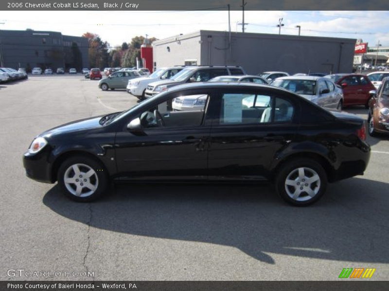 Black / Gray 2006 Chevrolet Cobalt LS Sedan