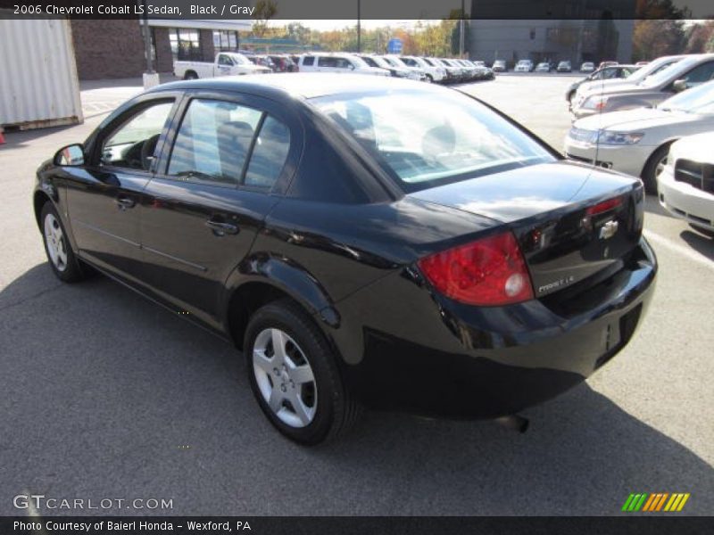 Black / Gray 2006 Chevrolet Cobalt LS Sedan