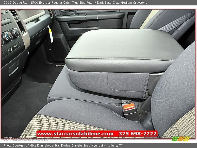 True Blue Pearl / Dark Slate Gray/Medium Graystone 2012 Dodge Ram 1500 Express Regular Cab