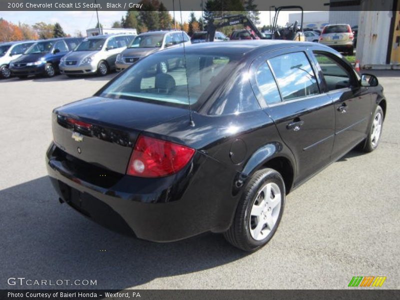 Black / Gray 2006 Chevrolet Cobalt LS Sedan