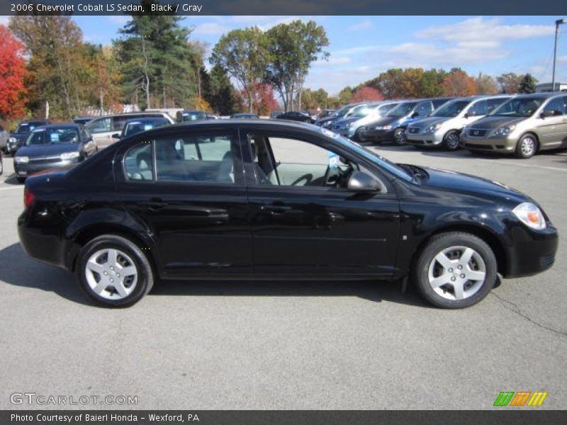 Black / Gray 2006 Chevrolet Cobalt LS Sedan