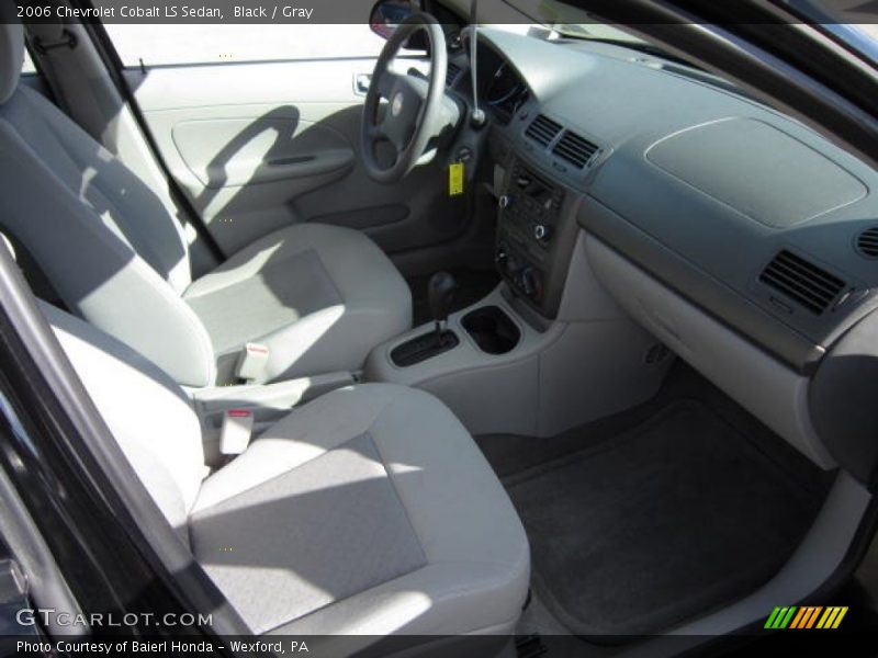 Black / Gray 2006 Chevrolet Cobalt LS Sedan