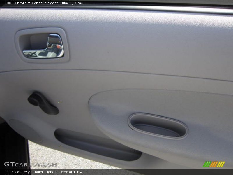 Black / Gray 2006 Chevrolet Cobalt LS Sedan