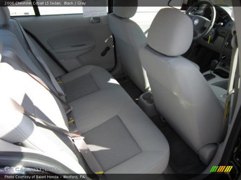 Black / Gray 2006 Chevrolet Cobalt LS Sedan