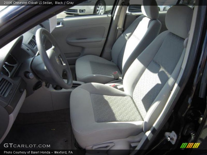 Black / Gray 2006 Chevrolet Cobalt LS Sedan