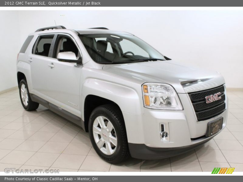 Quicksilver Metallic / Jet Black 2012 GMC Terrain SLE