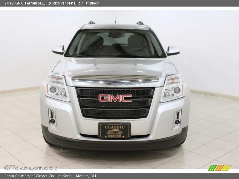 Quicksilver Metallic / Jet Black 2012 GMC Terrain SLE