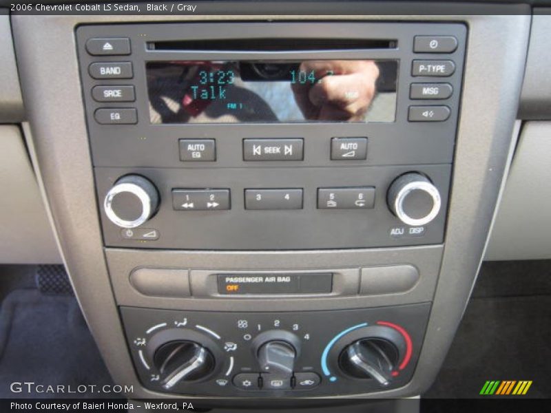 Black / Gray 2006 Chevrolet Cobalt LS Sedan