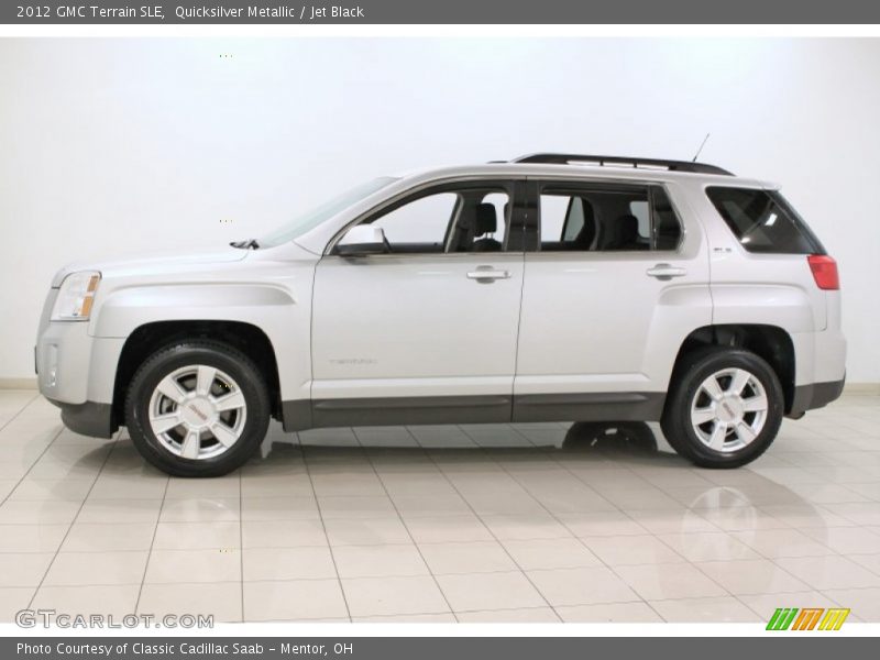 Quicksilver Metallic / Jet Black 2012 GMC Terrain SLE