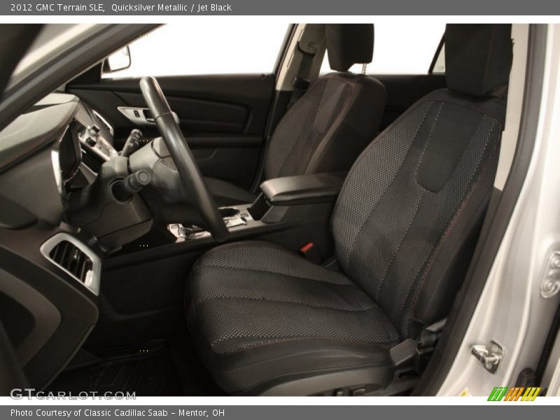 Quicksilver Metallic / Jet Black 2012 GMC Terrain SLE