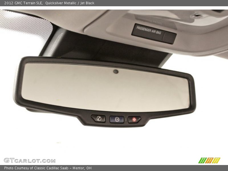 Quicksilver Metallic / Jet Black 2012 GMC Terrain SLE