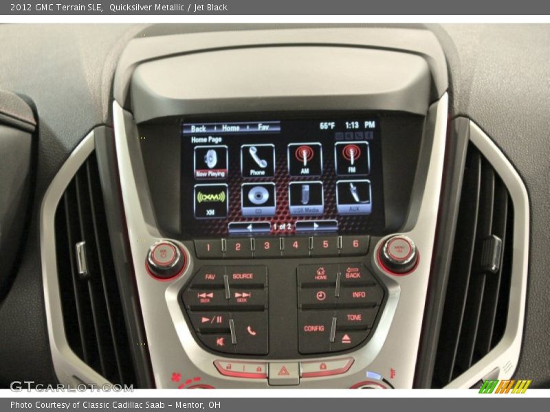 Quicksilver Metallic / Jet Black 2012 GMC Terrain SLE