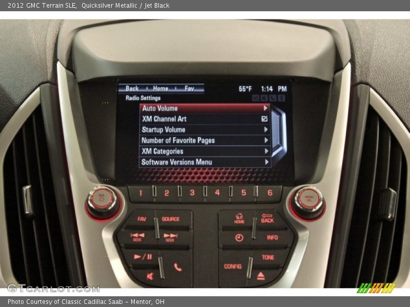 Quicksilver Metallic / Jet Black 2012 GMC Terrain SLE