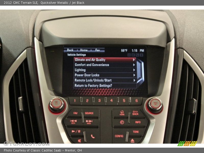 Quicksilver Metallic / Jet Black 2012 GMC Terrain SLE