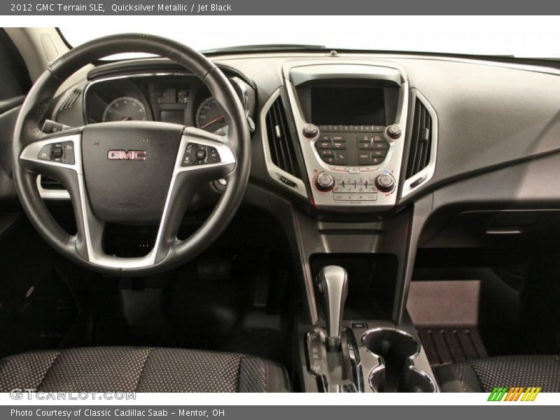 Quicksilver Metallic / Jet Black 2012 GMC Terrain SLE