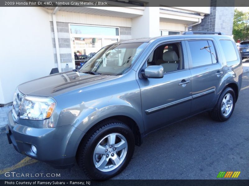 Nimbus Gray Metallic / Black 2009 Honda Pilot EX 4WD