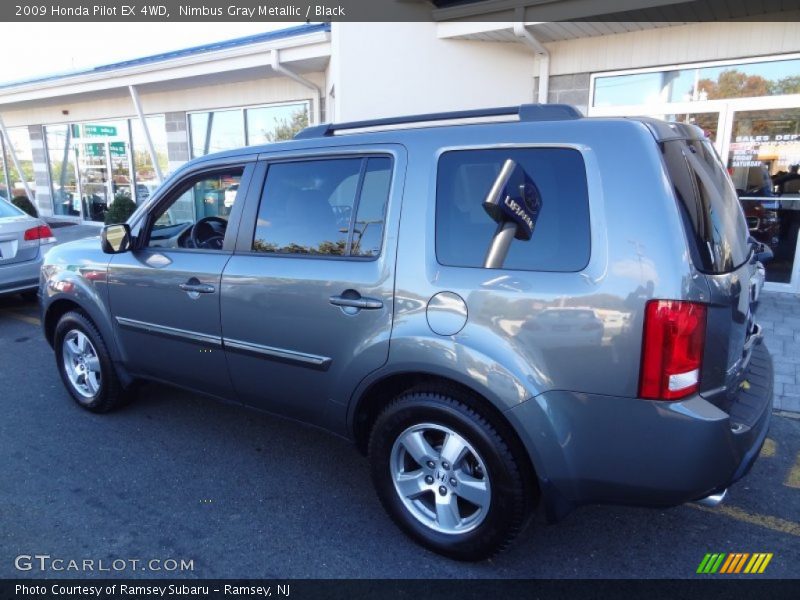 Nimbus Gray Metallic / Black 2009 Honda Pilot EX 4WD
