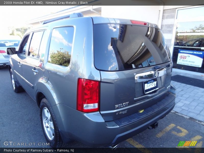 Nimbus Gray Metallic / Black 2009 Honda Pilot EX 4WD