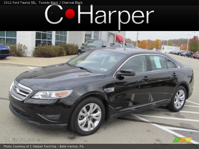 Tuxedo Black / Charcoal Black 2011 Ford Taurus SEL