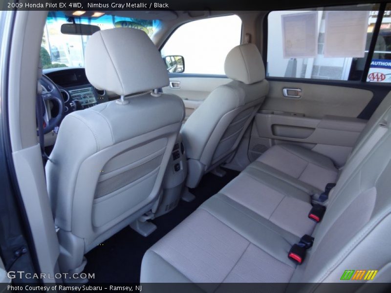 Nimbus Gray Metallic / Black 2009 Honda Pilot EX 4WD