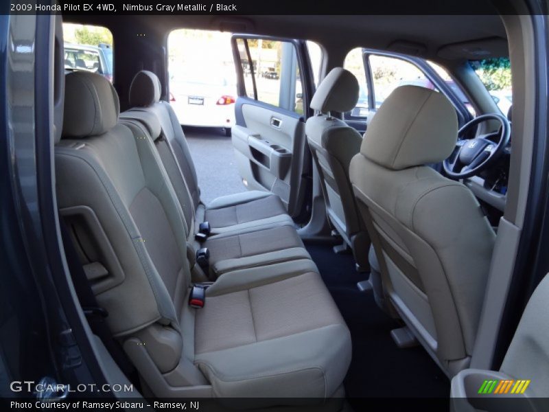 Nimbus Gray Metallic / Black 2009 Honda Pilot EX 4WD