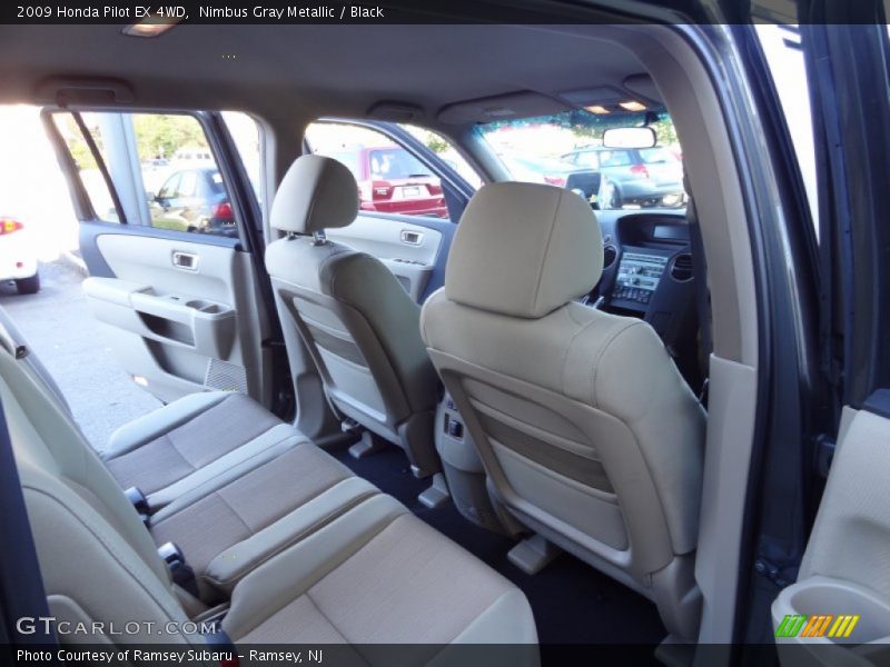 Nimbus Gray Metallic / Black 2009 Honda Pilot EX 4WD