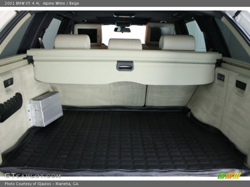 Alpine White / Beige 2001 BMW X5 4.4i