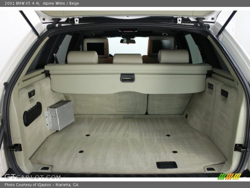 Alpine White / Beige 2001 BMW X5 4.4i