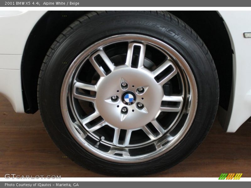 Alpine White / Beige 2001 BMW X5 4.4i