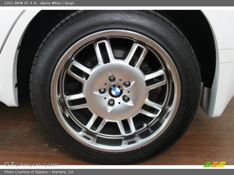 Alpine White / Beige 2001 BMW X5 4.4i