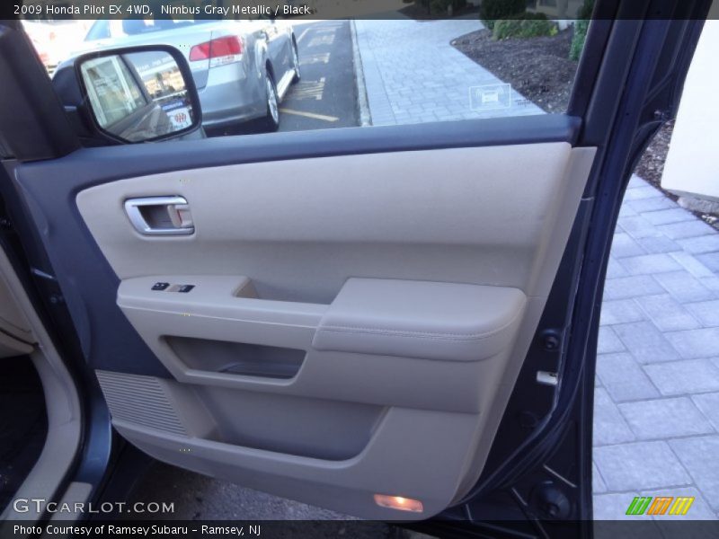 Nimbus Gray Metallic / Black 2009 Honda Pilot EX 4WD
