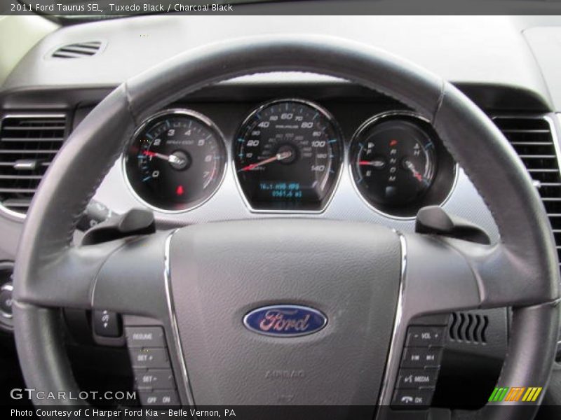 Tuxedo Black / Charcoal Black 2011 Ford Taurus SEL