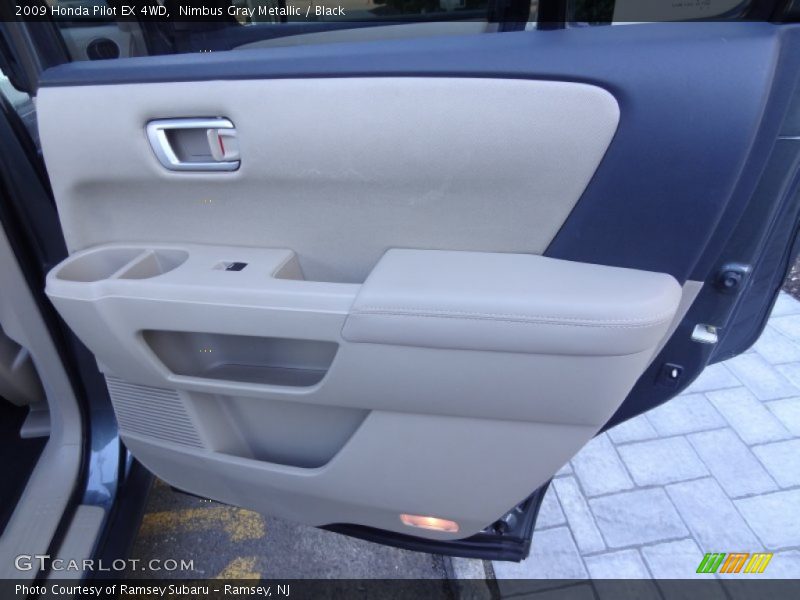 Nimbus Gray Metallic / Black 2009 Honda Pilot EX 4WD