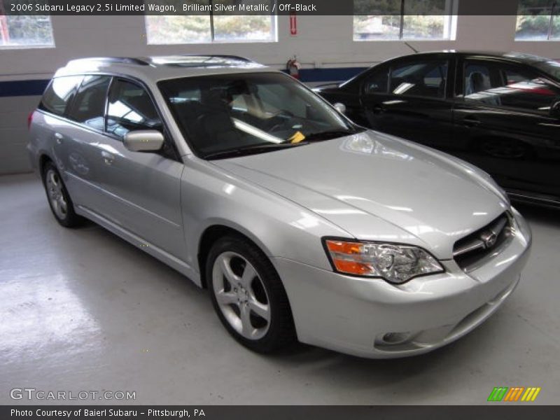 Brilliant Silver Metallic / Off-Black 2006 Subaru Legacy 2.5i Limited Wagon