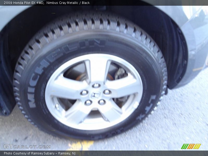 Nimbus Gray Metallic / Black 2009 Honda Pilot EX 4WD