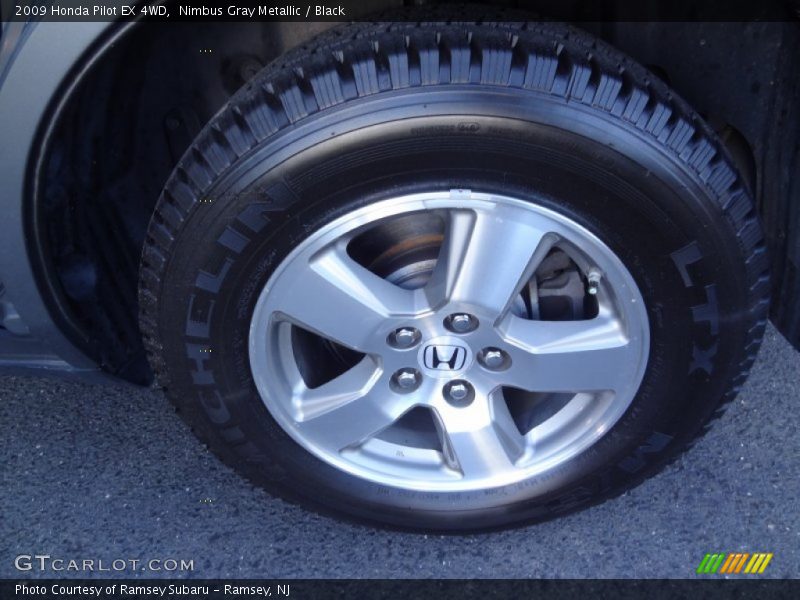 Nimbus Gray Metallic / Black 2009 Honda Pilot EX 4WD
