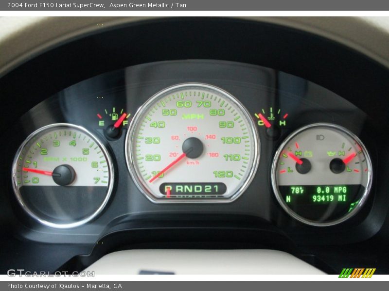  2004 F150 Lariat SuperCrew Lariat SuperCrew Gauges