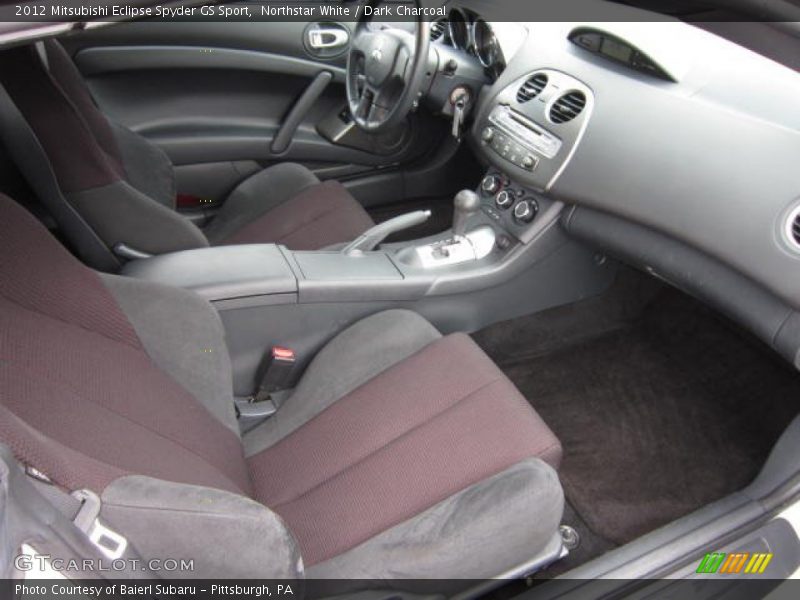  2012 Eclipse Spyder GS Sport Dark Charcoal Interior