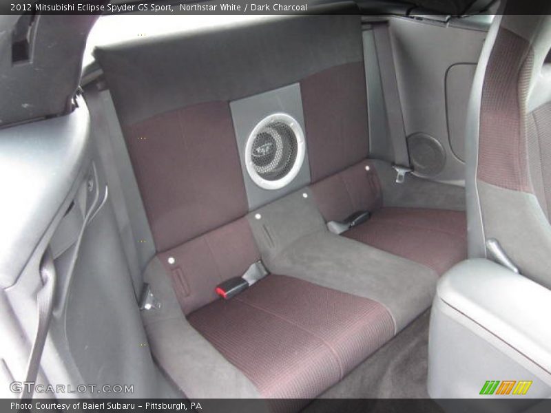 Rear Seat of 2012 Eclipse Spyder GS Sport