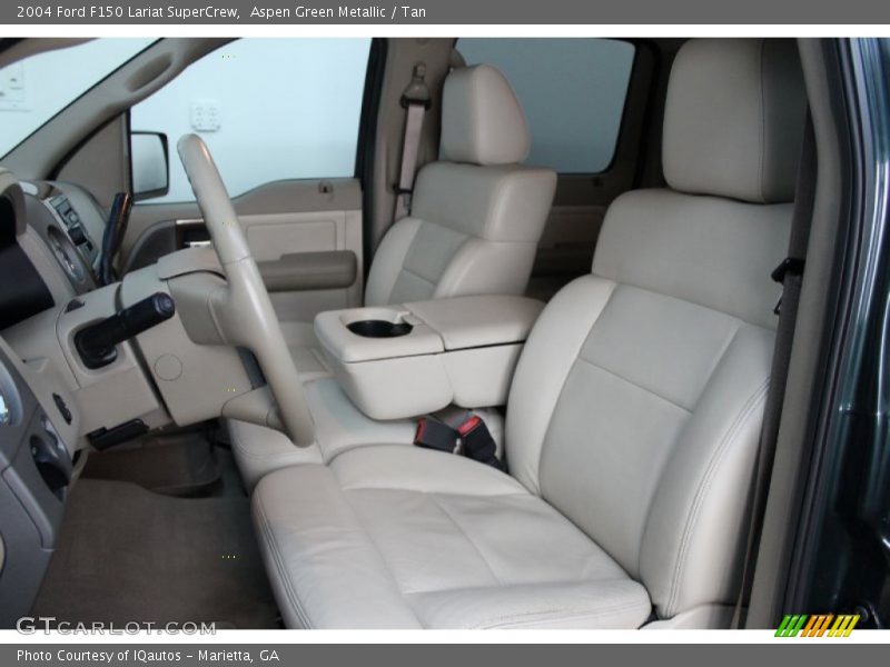  2004 F150 Lariat SuperCrew Tan Interior