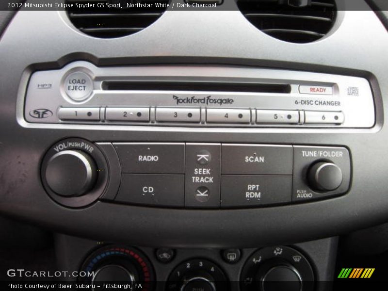 Audio System of 2012 Eclipse Spyder GS Sport