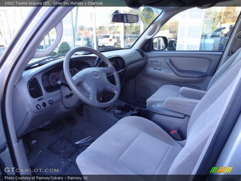 Silver Sky Metallic / Charcoal 2002 Toyota Sequoia SR5