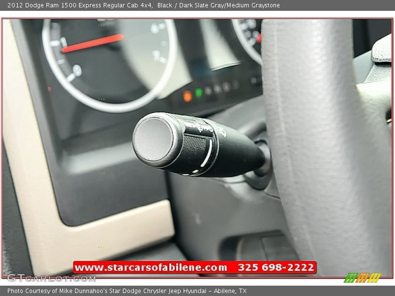 Black / Dark Slate Gray/Medium Graystone 2012 Dodge Ram 1500 Express Regular Cab 4x4